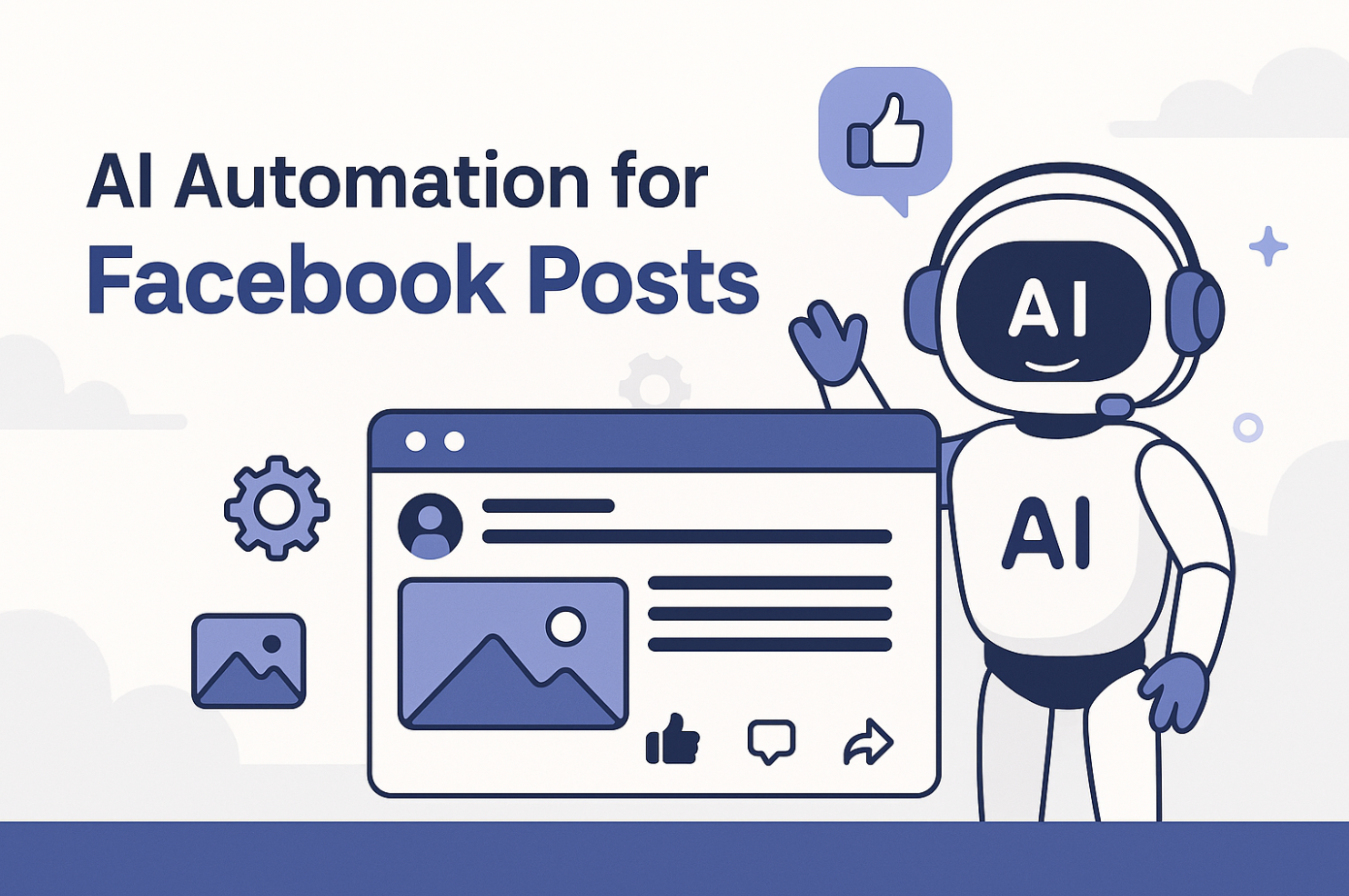 Facebook Related Articles AI Poster
