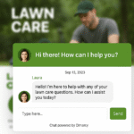 Dimarcy Smart Chat Powered by AI for Lawn Care Services
