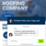 Dimarcy Smart Chat Powered by AI for Roofing Services