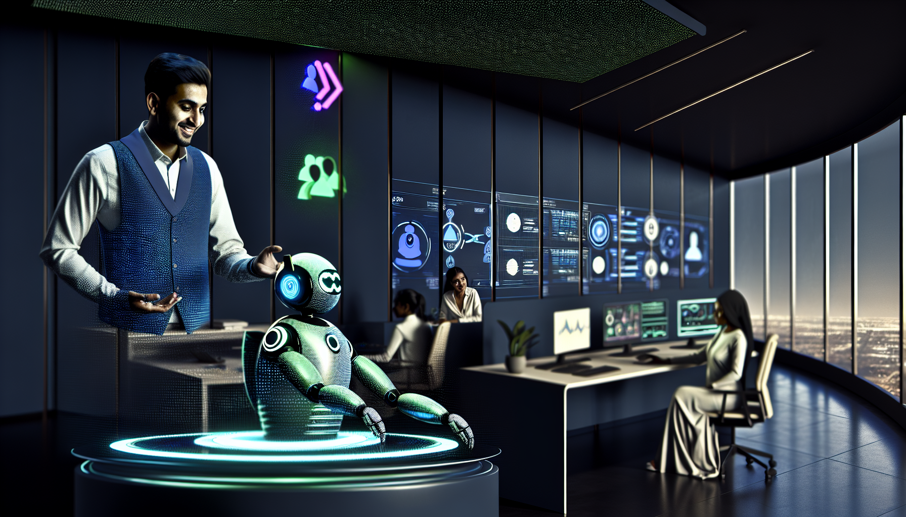 Image about The Impact of AI-Powered Chatbots on Customer Engagement and Satisfaction