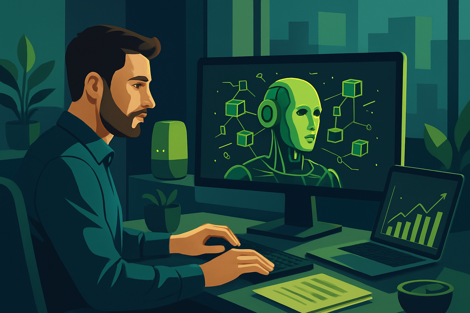 Image about Harnessing the Power of AI and Automation for Small Business Growth