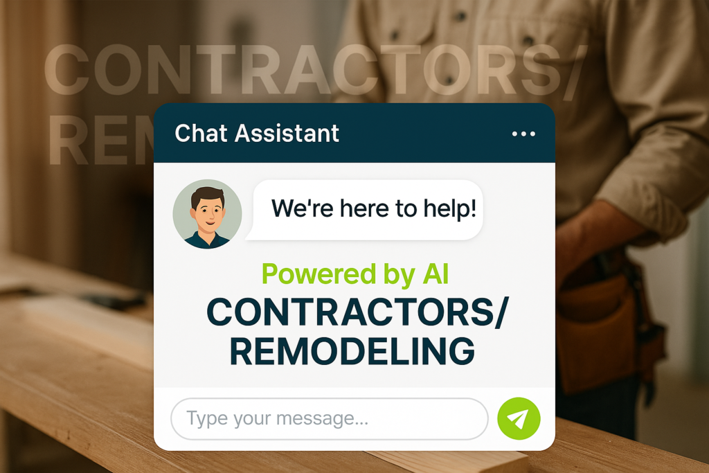 Image about Enhancing Lead Capture and Revenue in Contractors/Remodeling with AI Smart Chat