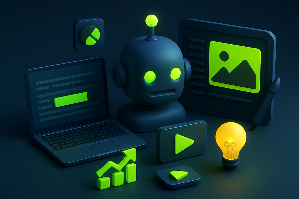 Image about Harnessing AI to Revolutionize Content Creation