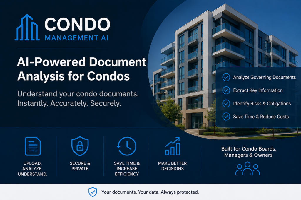 Dimarcy AI Condo Management