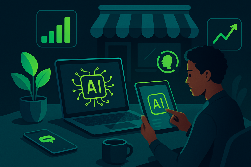 Image about Harnessing AI for Small Business Transformation: A New Era of Efficiency